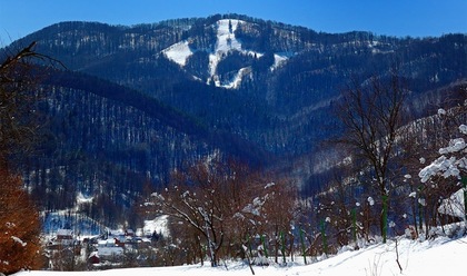 Зима в Косові, гора Михалкова